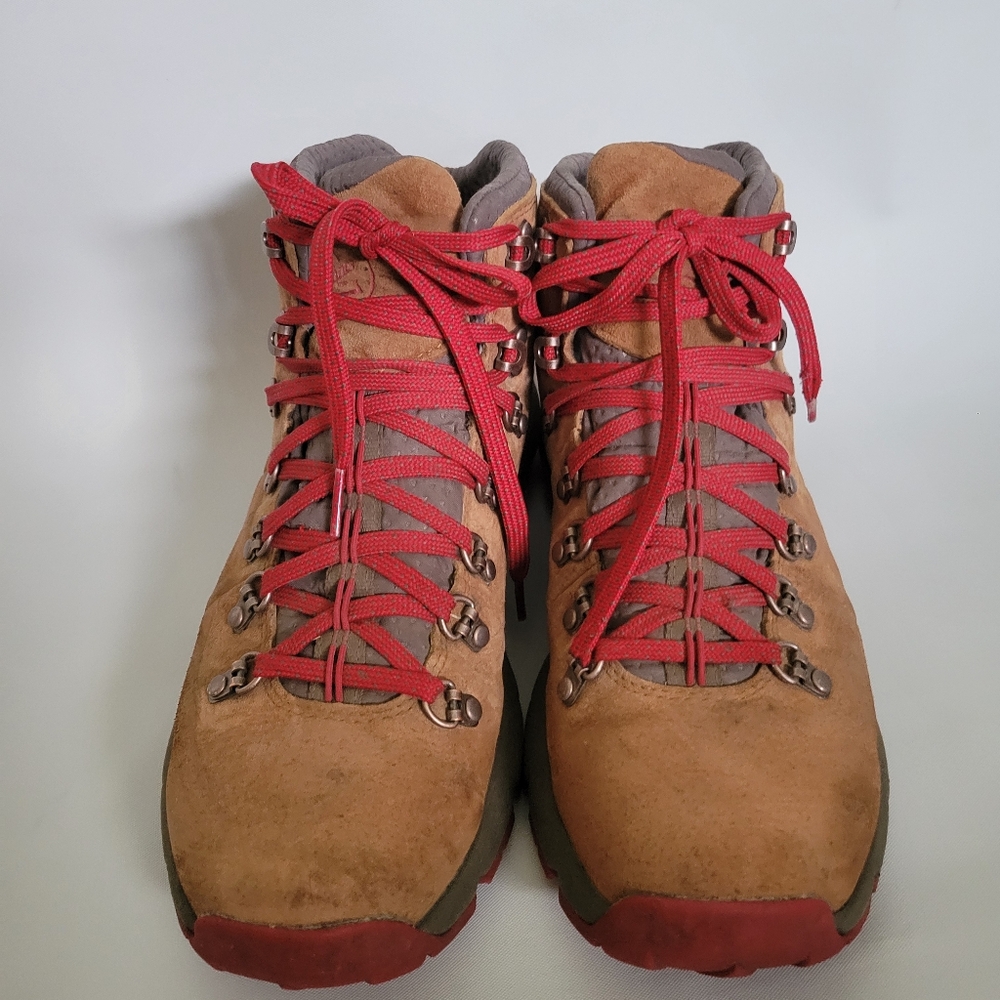 Danner Women's Lace Up Boots - Brown and Red